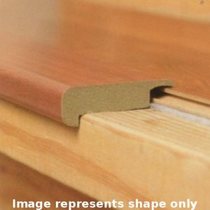 EZ Lay Wood Trim Piece Overlap Stair Nose
