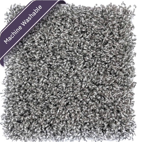 EZ Lay Carpet Plus - Light Grey - Machine Washable - 35 OZ