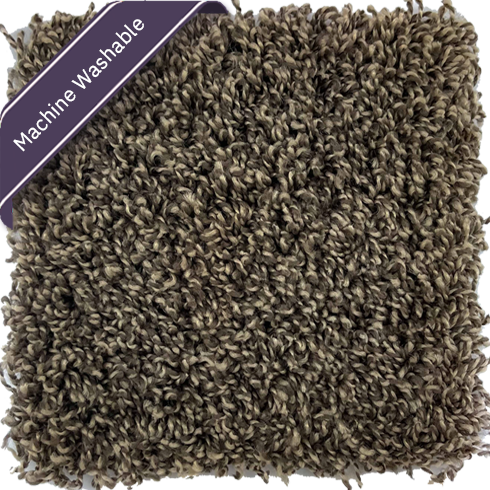 EZ Lay Carpet Plus - Brown - Machine Washable - 35 OZ